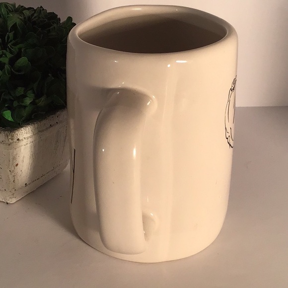 Rae Dunn Disney Princess True Beauty Princess Belle white ceramic coffee mug - Picture 4 of 5